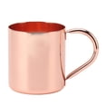 thumbnail image 2 of Tasse Mule Moscou, Tasse Moscow en Acier Inoxydable 304, Tasses à Cocktail de Vin Rouge, Poignée Ergonomique pour Café Vin, 2 of 8