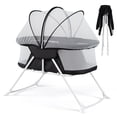 thumbnail image 5 of Costway 2 in 1 Baby Bassinet with Rocking Motion with Breathable Mesh Black, 5 of 5