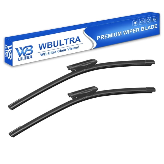 WBULTRA 18" 19" Beam Wiper Blades, OEM Fit, All-Season, 2-Pack
