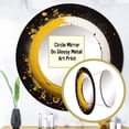 thumbnail image 3 of Designart "Yellow White Yin And Yang Balance and Harmony" Meditation Yellow Large Round Mirror - Round Mirror Wall Décor - Traditional Round Printed Mirror 23" x 23" Inch, 3 of 5