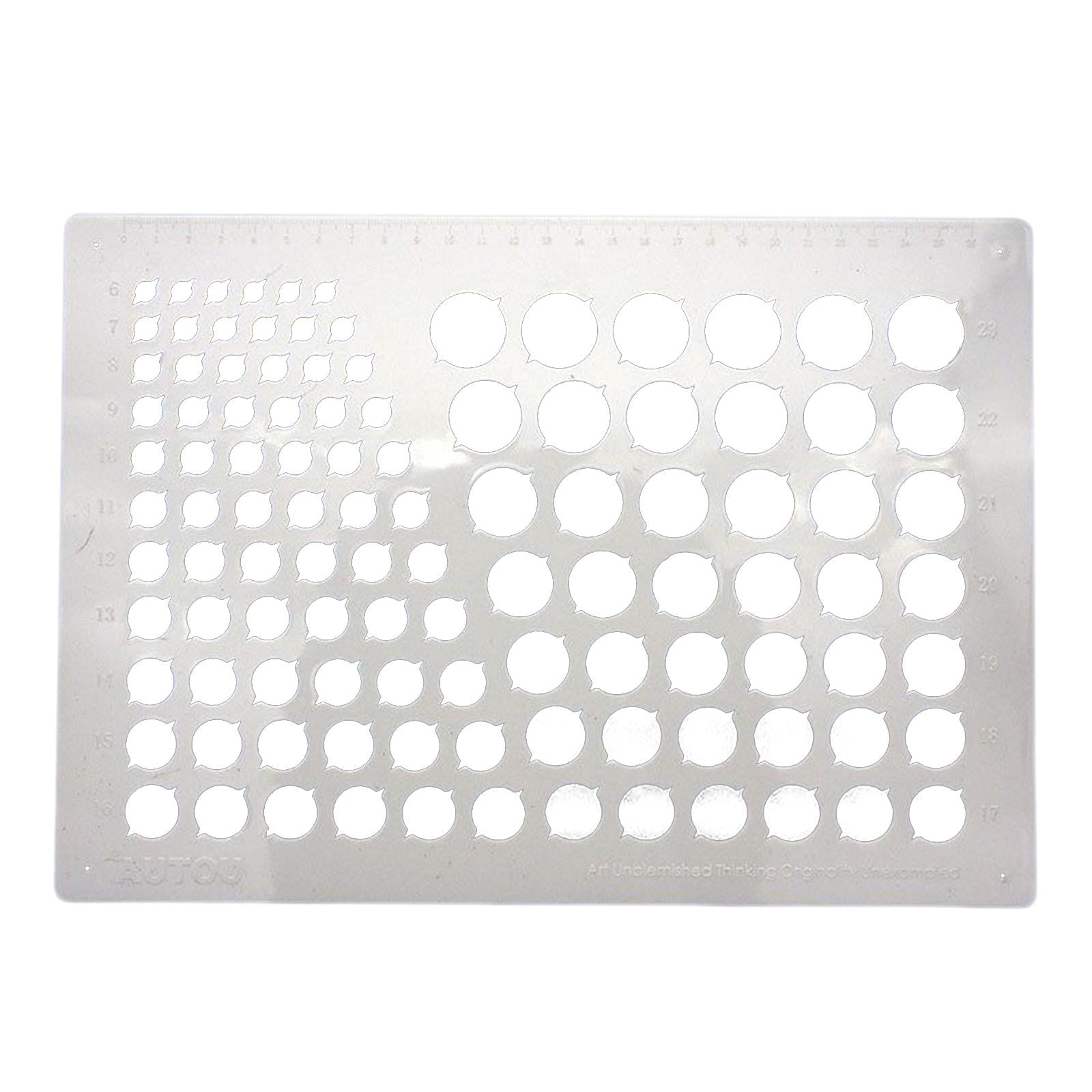 Quilling Ruler Tools Template PaperScrolling Crafts Paper Rolling