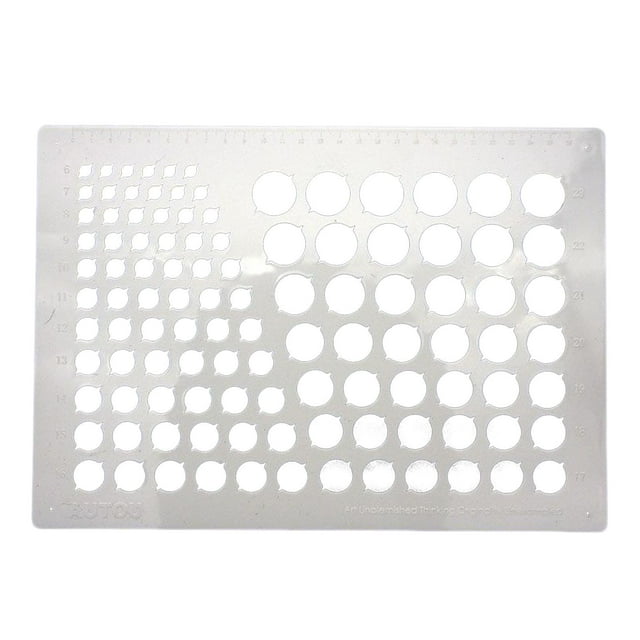 Quilling Tool Handmade Quilter Grid Crafts Template Quilling Shape Board for DIY Crafting Class Petits Trous