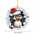 thumbnail image 3 of Decoraciones Navideñas Pingüinos Dibujos Animados Exquisitas para La Del Navidad (pingüino), 3 of 9