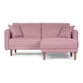 thumbnail image 2 of Sala Modular Sofá Cama Reversible Makora De Lino Palo De Rosa Modelo Ritz, 2 of 9