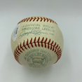 thumbnail image 2 of Beautiful Lefty Grove Sweet Spot Signed 1950's American League Baseball JSA COA, 2 of 8