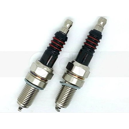 Harley-Davidson Softail Slim Twin Cam Performance Spark Plugs Pair repl. OEM# 6R12, Conventional style spark plugs, available in OEM heat.., By Orange Cycle (Best Spark Plugs For Harley Twin Cam)