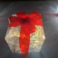 thumbnail image 1 of Cajas de regalo iluminadas con LED Salvador Rojo 19cm, 1 of 10