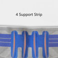 thumbnail image 3 of Lumbar Support Belt, Back Brace for Lower Back Pain Relief, Breathable Back Support Belt with 4 Support Strip(XS), 3 of 4