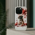 thumbnail image 4 of DistinctInk Tough Case for Apple iPhone 13 Pro MAX (6.7" Screen), Compatible with MagSafe Charging - Valentine's Day Bullmastiff Puppy, 4 of 6