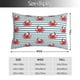thumbnail image 2 of Fotbe Cute Red Crabs With Nautical Funda de Almohada Decorativa Estilo Occidental, Lujo en Algodón, Fundas para Almohadas King, Cojín Estampado para Decoración del Hogar-14"x20", 2 of 6