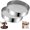 2PC, variant on Stainless Steel Vibrating Sieve Mesh Screen for Powder Flour Filtration