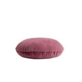 thumbnail image 2 of Mainstays Teddy Round Dec Pillow, Grey, 2 of 8