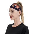 thumbnail image 5 of Uemuo Leopard Print Printed Sports Headbands for Men Women,Moisture Wicking Workout Headband, Sweatband Headbands,Non-slip Workout Gym Yoga Headband, 5 of 9