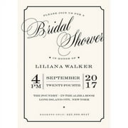 Beautiful Shower Standard Bridal Shower Invitation