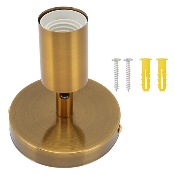 Oubit Adjustable Lamp Base,E27 E26 Wall Lamp Wall Bulb Socket Decoration Bulb Socket Sturdy Construction