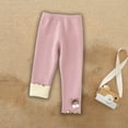thumbnail image 6 of Edvintorg Kawaii Leggings for Girls Christmas Gifts Winter Girls Solid Color Warm Fleece Lined Leggings Elastic Cotton Pants 2-10Years Kids Clothes Girls, 6 of 7