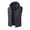 Gray, variant on IROINNID Mens Hooded Quilted Puffer Vest Full Zip Lightweight Sleeveless Winter Jacket with Zippered Chest and Side Pockets Outdoor Casual Gilet for Daily Wear