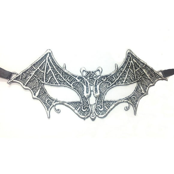 Halloween Lady Lace Bat Mask Cutout Eye Mask Mask Half Face for Masquerade Party Fancy Dress