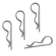 thumbnail image 1 of 4Pcs Stainless Steel R Clip Retaining Clips Spring Cotter Lynch Pins 4x80mm, 1 of 6
