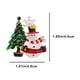 thumbnail image 4 of Broche navideño para mujer, decoración navideña para árbol de Navidad, accesorio de moda, broche de muñeco de nieve navideño, 4 of 7