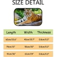 thumbnail image 3 of Floor Door Mats Bath Rugs Siberian Tiger , Entry Rug Non-Slip Washable Indoor Door Mat, Small Oriental Accent Throw Rug for Bedroom Kitchen Entryway Bathroom 31x20in Carpet Runner, 3 of 7