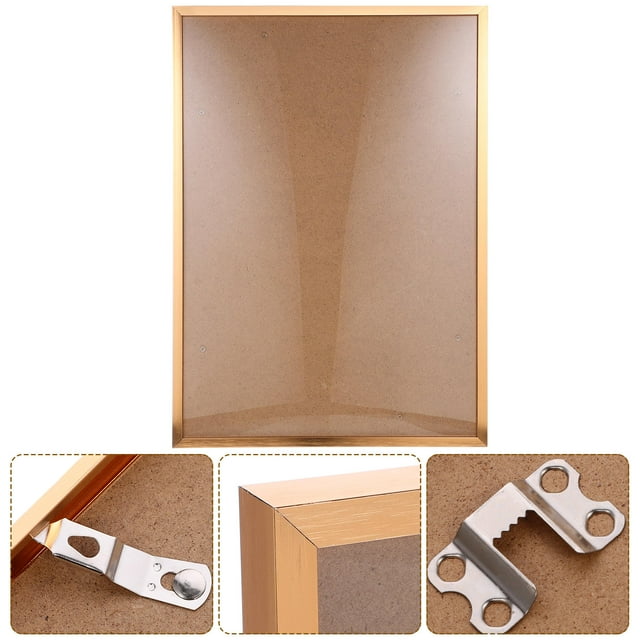RUNROTOO Picture Display Frame for Home and Office Versatile Wall Mount for Posters Prints Certificates Sandy