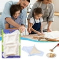 thumbnail image 1 of Fiudx Dumpling Mould for Home Use Dumpling Making Tool Triangles Shaped Dumpling Mould, 1 of 7