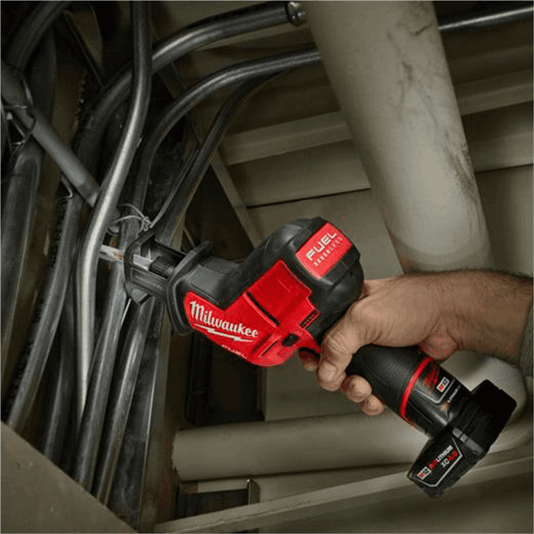 Milwaukee M12 FUEL HACKZALL Reciprocating Saw Compact One Handed Design Tool Only Walmart