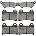 thumbnail image 1 of KMG Front + Rear Brake Pads Compatible with 2007 Victory Hammer S - Non-Metallic Organic NAO Brake Pads Set, 1 of 4