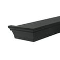 thumbnail image 6 of Mainstays 18" Plastic Wall Shelf, Black, 6 of 11