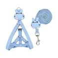 thumbnail image 2 of stanreset Laisses de Remorquage Réglable Animal Corde Traction Mignon Réaliste Intéressant Poitrine Sangle Teddy Câble Longue Durée Bleu S, 2 of 6
