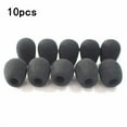 thumbnail image 2 of 10 Pcs Mini Casque Microphone Mousse Pare-Brise Remplacement Micro Couverture Orange Shenzhuyue, 2 of 5