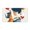 4-Gang 4-Toggle, variant on Hand Drawing Love Mothers Day Switch Cover Decorative Wall Plate / 4-Gang Screwless / Standard Size 4.5x8 in