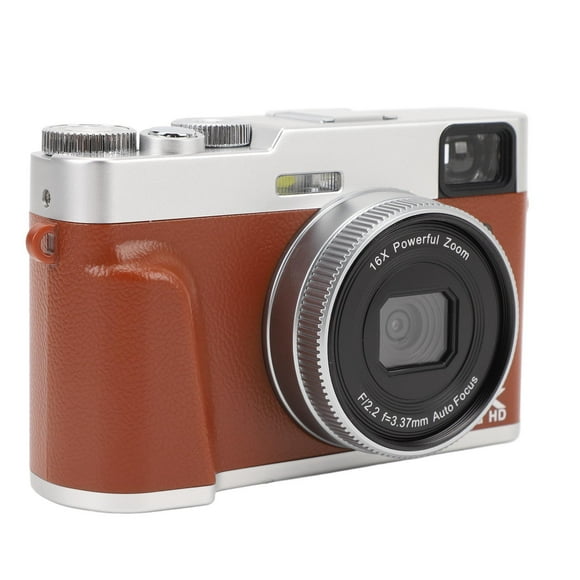 Cámara Digital 4K para Fotografía, Cámara de Vlogging Retro Confocque Autico de 48MP para YouTube, Cámara de Vije Compacta Con Pantalla de 2,8 "Con Antivibración.