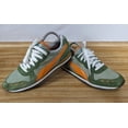 thumbnail image 1 of PU & MA Cabana Suede Shoes Mens Size 8.5 racer green orange 347163 11 VINTAGE RARE, 1 of 6