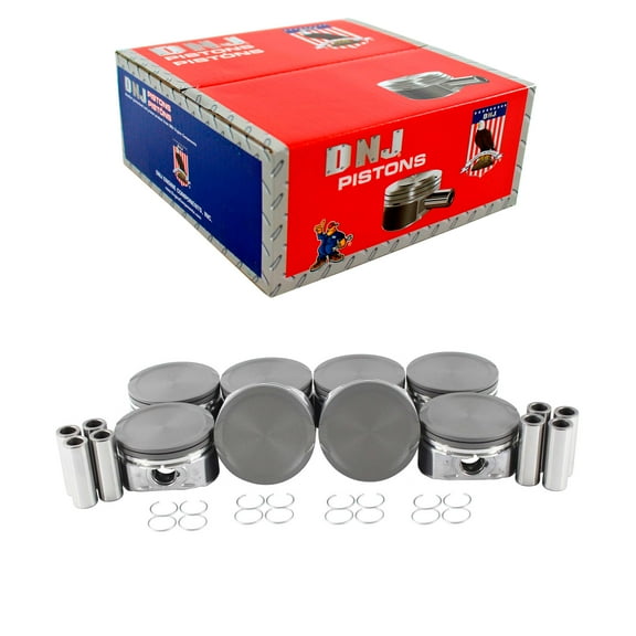 DNJ P4166 Std. Complete Piston Set Fits Cars & Trucks 05-10 Ford Mercury Explorer 4.6L SOHC 24v