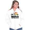 thumbnail image 4 of Off Grid Tropical Paradise Vacation Zip Up Hoodie Men's Women's Brisco Brands X, 4 of 6