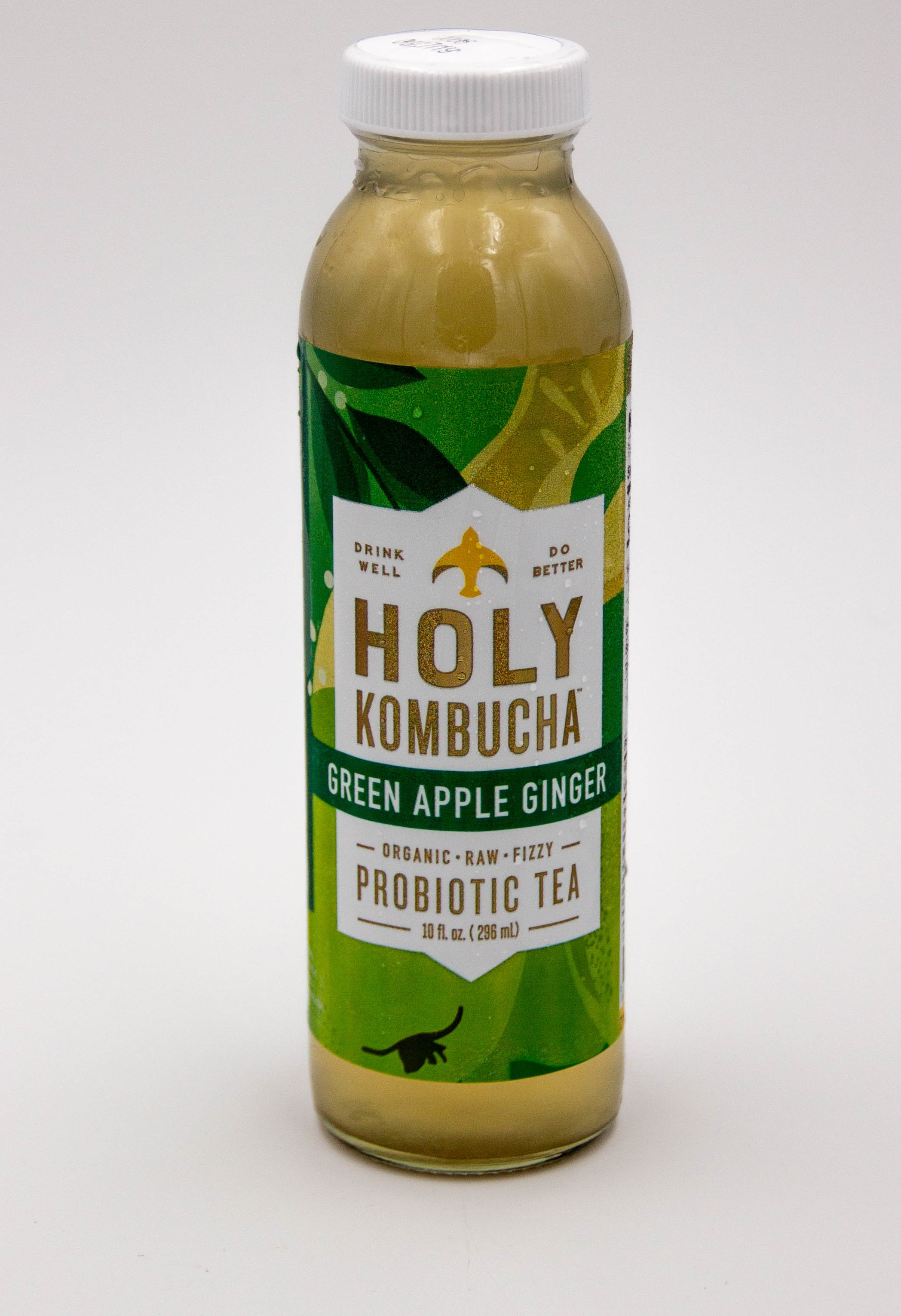 Organic Holy Kombucha Green Apple Ginger, 10 fl oz - Walmart.com ...