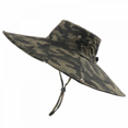 thumbnail image 1 of Chapeau de Soleil pour Homme, Chapeau Bob à Grand Bord pour Homme, Chapeau de Chasse Chapeau Bob de Pêche, Convient au Camping, à la Pêche, à la Randonnée (Vert Militaire) S057, 1 of 5