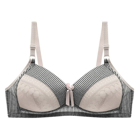 

Womens Bra Plus Size Seamless Push Up Sleep Bralettes Back Closure Soft Wireless Perfect Coverage Pure Comfort Bras