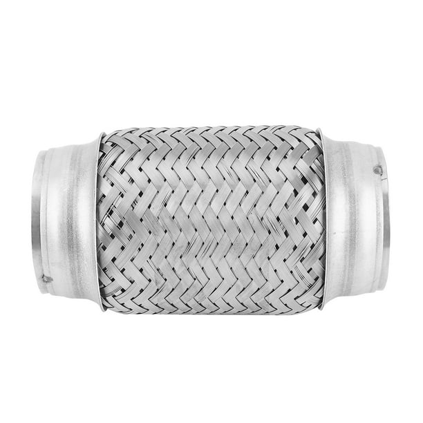 Exhaust Bellows,2.5x6in Exhaust Flex Pipe Corrugated Exhaust Tube