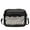 Black, variant on Women Transparent Crossbody Bag Solid Color PU Leather Display Shoulder Bag Small Square Bag Travel Shopping Commute Bag