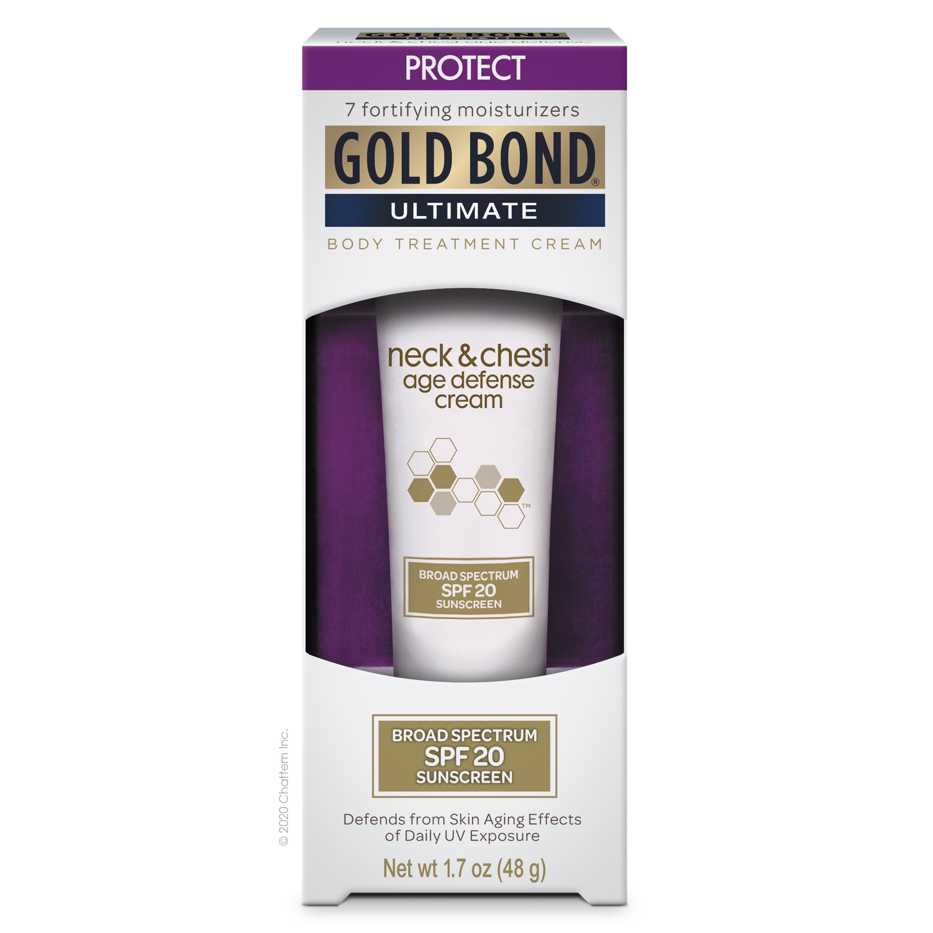 Gold Bond Ultimate Neck & Chest Firming Cream, Clinically Tested Skin