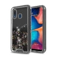 thumbnail image 2 of Compatible Case for Samsung Galaxy A20, Samsung Galaxy A30 Case 3N1 Series Diamond Quicksand Cute Phone Cover - Black, 2 of 4