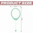 thumbnail image 6 of RAGUPEL Hand Mirrors with Handle,Round Mirror Face 7.5"*3.1"*0.4" Hand Mirror,True Reflection Mirror Handheld Mirror with Handle,Style3, 6 of 7