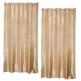 thumbnail image 1 of Par de ranuras en parte /ojal, cortina , cenefa transparente, cortinas para ventana para decoración del hogar Beige Grommet_S Zulema Cortina opaca de la puerta de la ventana, 1 of 8