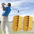 thumbnail image 4 of fastboy Golf Head Covers PU Portable Protector for Athlete Travel Golf Training Yellow Small, 4 of 5
