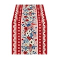 thumbnail image 1 of EGNMCR Memorial Day Decorations,4Th of July Decorations 4th Of July Decorative Tablecloth And Table Runner Independence Day Patriotic Table Linen Set Dining Table Home Decoration Linen tables runner, 1 of 5
