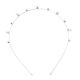 thumbnail image 4 of OUNONA Headband De Novia En Aleación Con Plata Para Accesorio De, 4 of 8