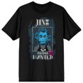 thumbnail image 1 of Arcane Jinx Piltoner Wanted Black T-Shirt, 1 of 2